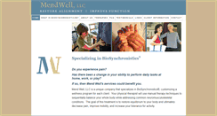 Desktop Screenshot of mend-well.com